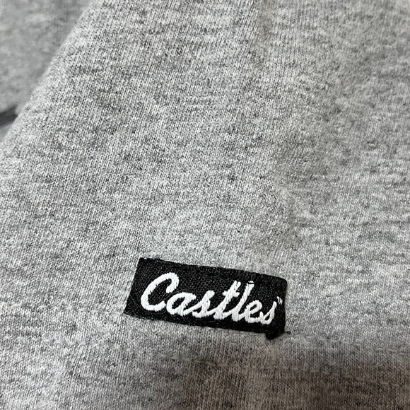 Crooks & Castles Graphic Tee - Medium - Gray Streetwear Logo Shirt - Picture 8 of 8